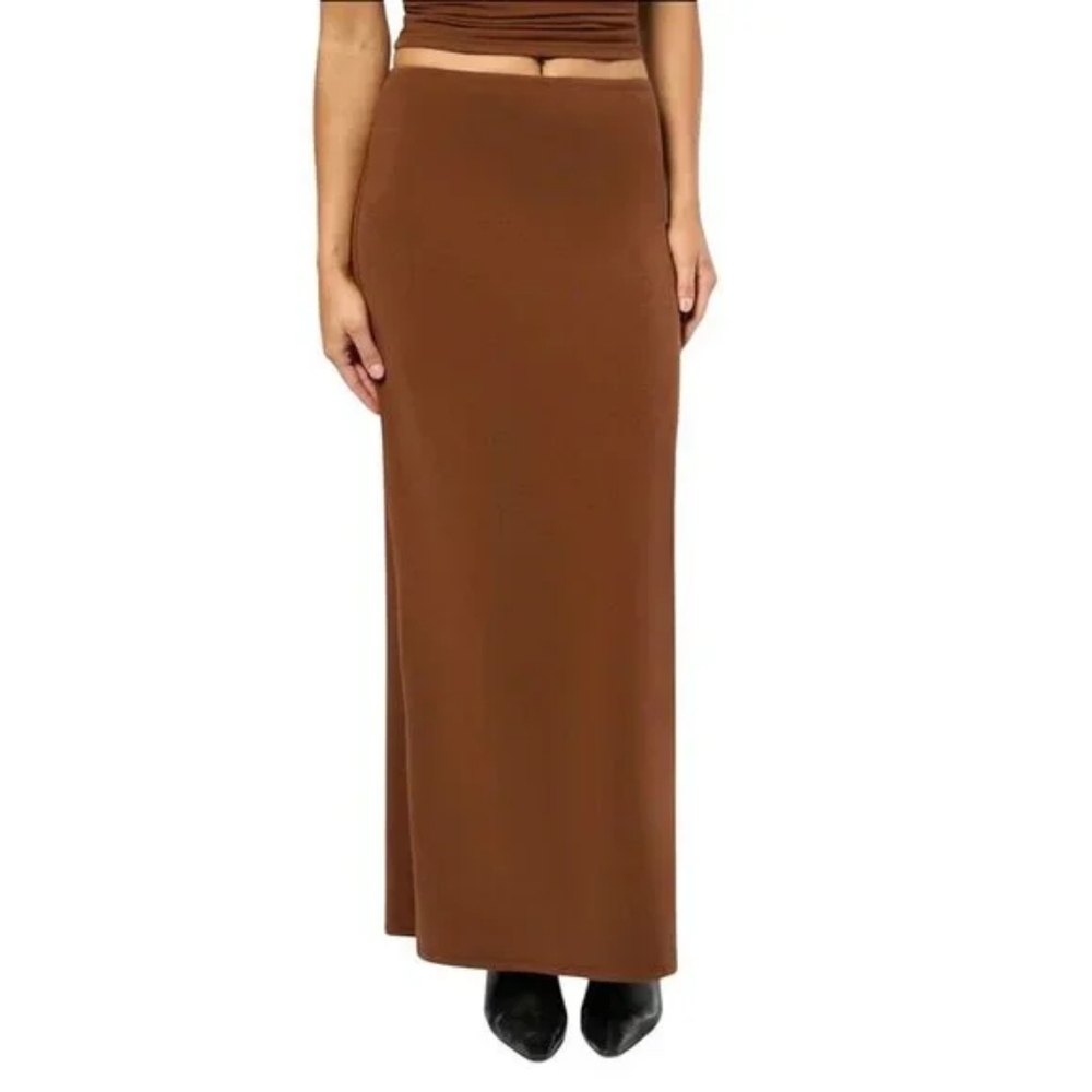 WeWoreWhat Pull On Midi Skirt
